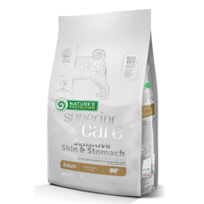 Natures Protection Adult White Dogs Sensitive stomach and skin, small breeds -  с агне